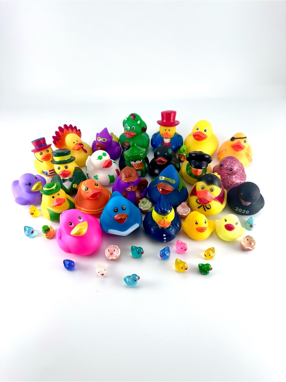 Assorted Rubber Duck Lot (and sneaky gnome) - Perfect for Jeep Ducking!